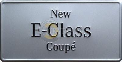 ป้ายทะเบียน NewE-Class coupe