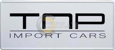 TNP Import car number plate