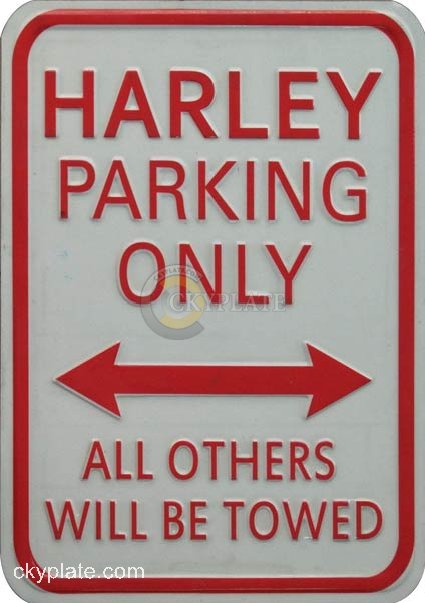 ป้ายที่จอดรถเวสป้า (Harley)